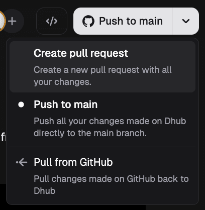 Push to GitHub